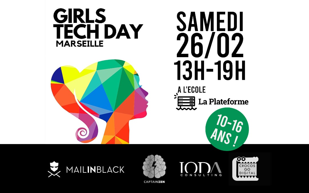 Girls Tech Day Marseille  – 26 février à la plateforme
