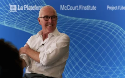 Frank McCourt à la rencontre des étudiants de l’Innovation Lab#2