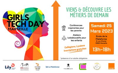 See you on March 25th at the Platform for the GIRLS TECH DAY!