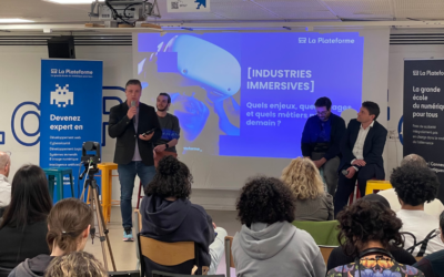 Retour sur la table ronde : Industries immersives – 17 avril 2025