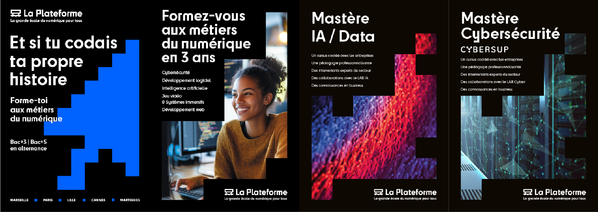 Brochure des formations IT La Plateforme