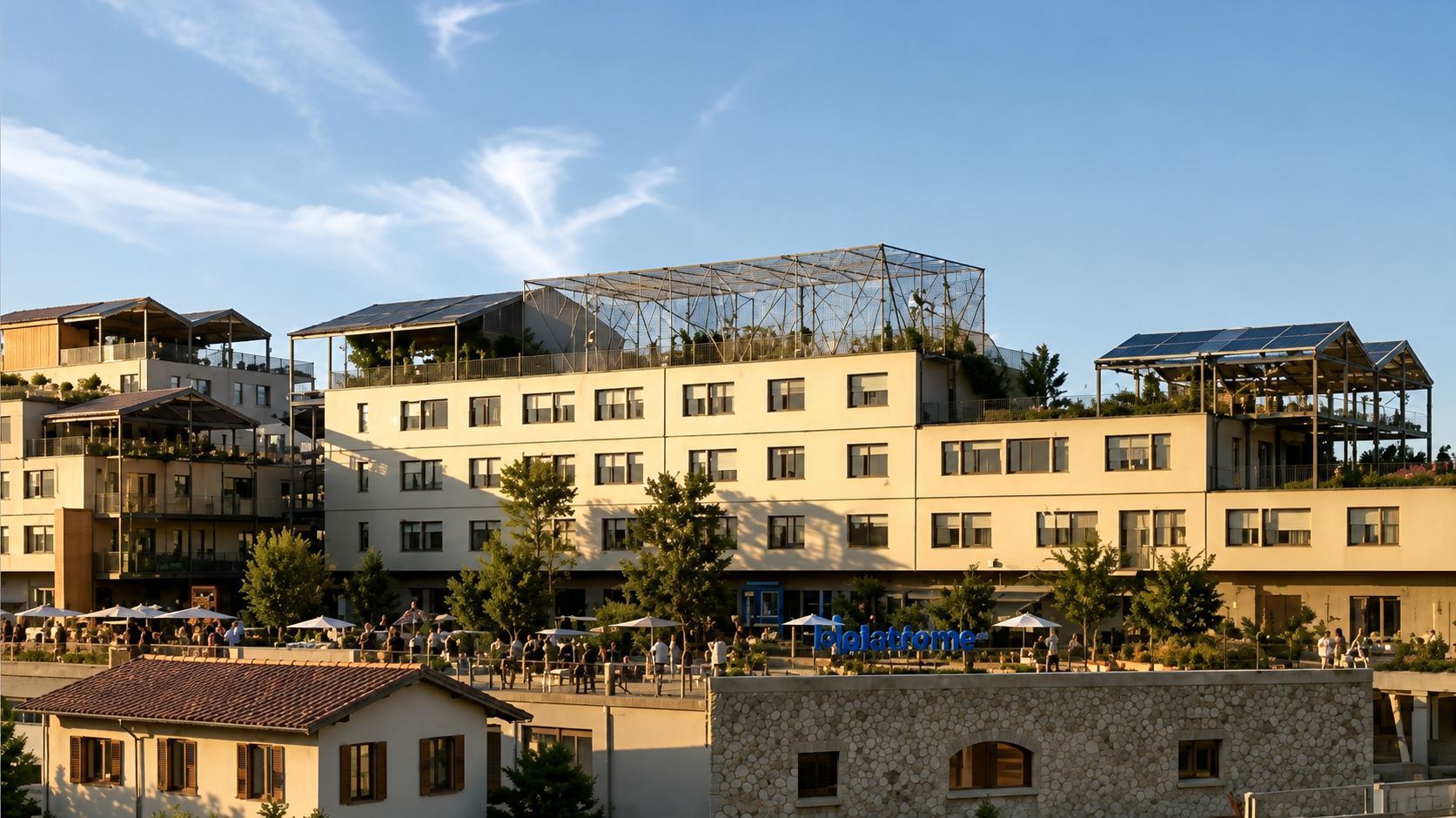 Coworking Marseille — campus La Plateforme_
