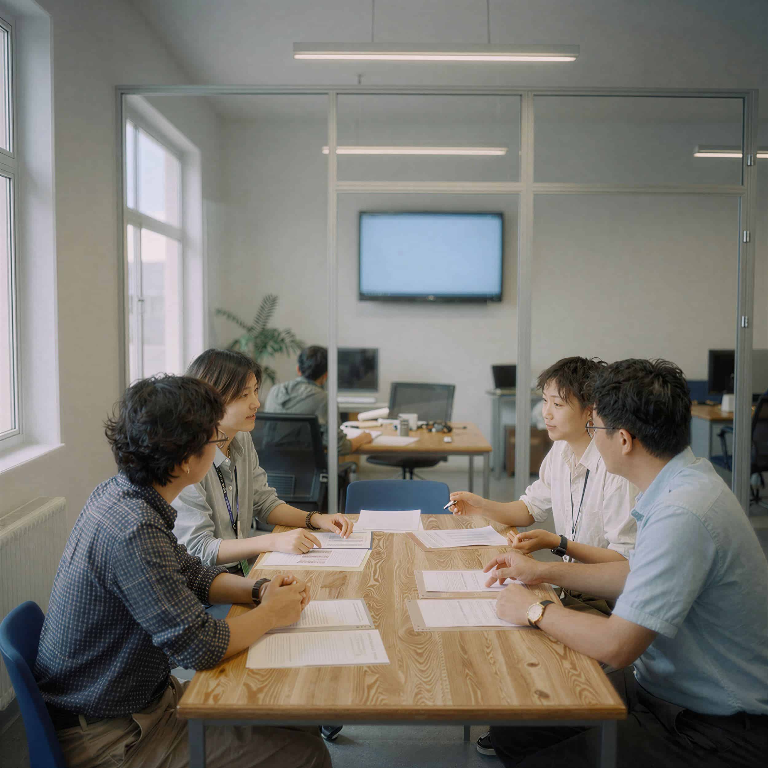 Salle de réunion du coworking La Plateforme_