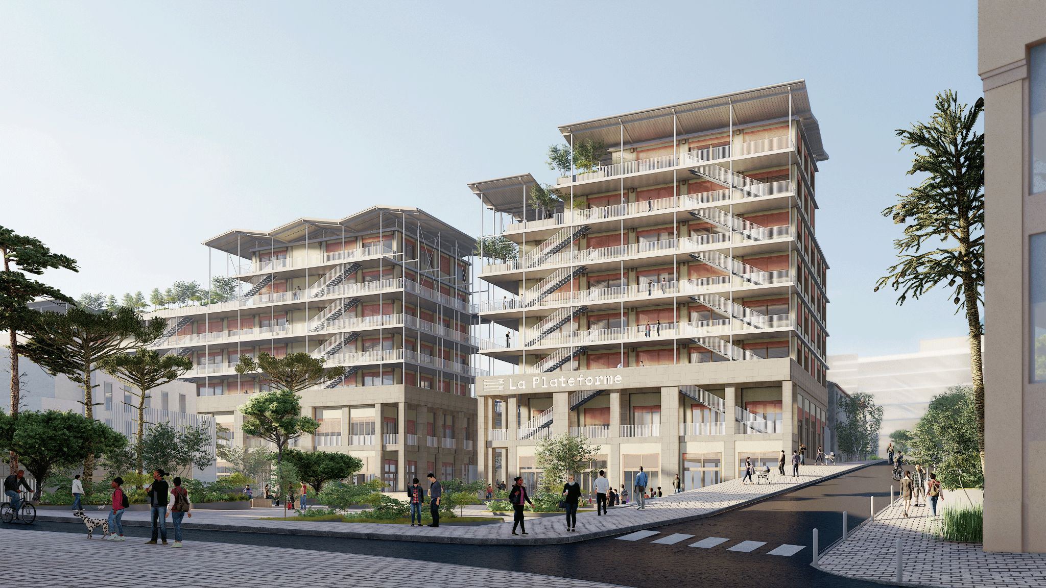 Le village apprenant La Plateforme_ à Marseille